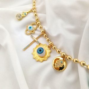 aretes geometría dorada