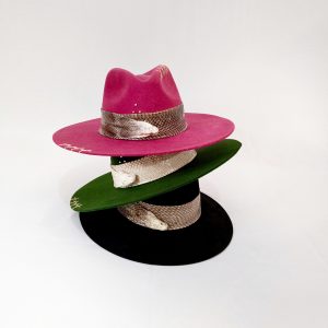 sombrero lana fina toquilla de serpiente