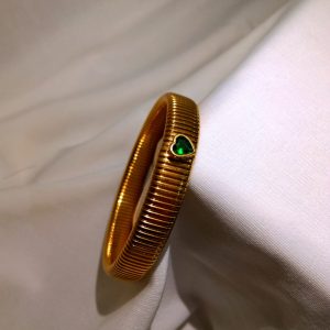 pulsera corazón verde